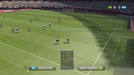 Imagen de PES 2009 en juego