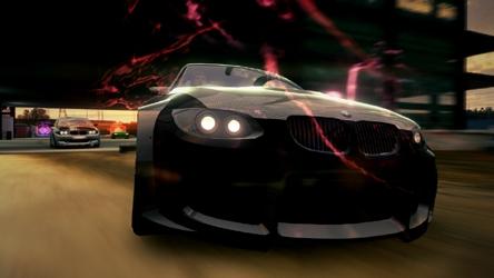 Blur: Need for Speed con proyectiles y power-ups.